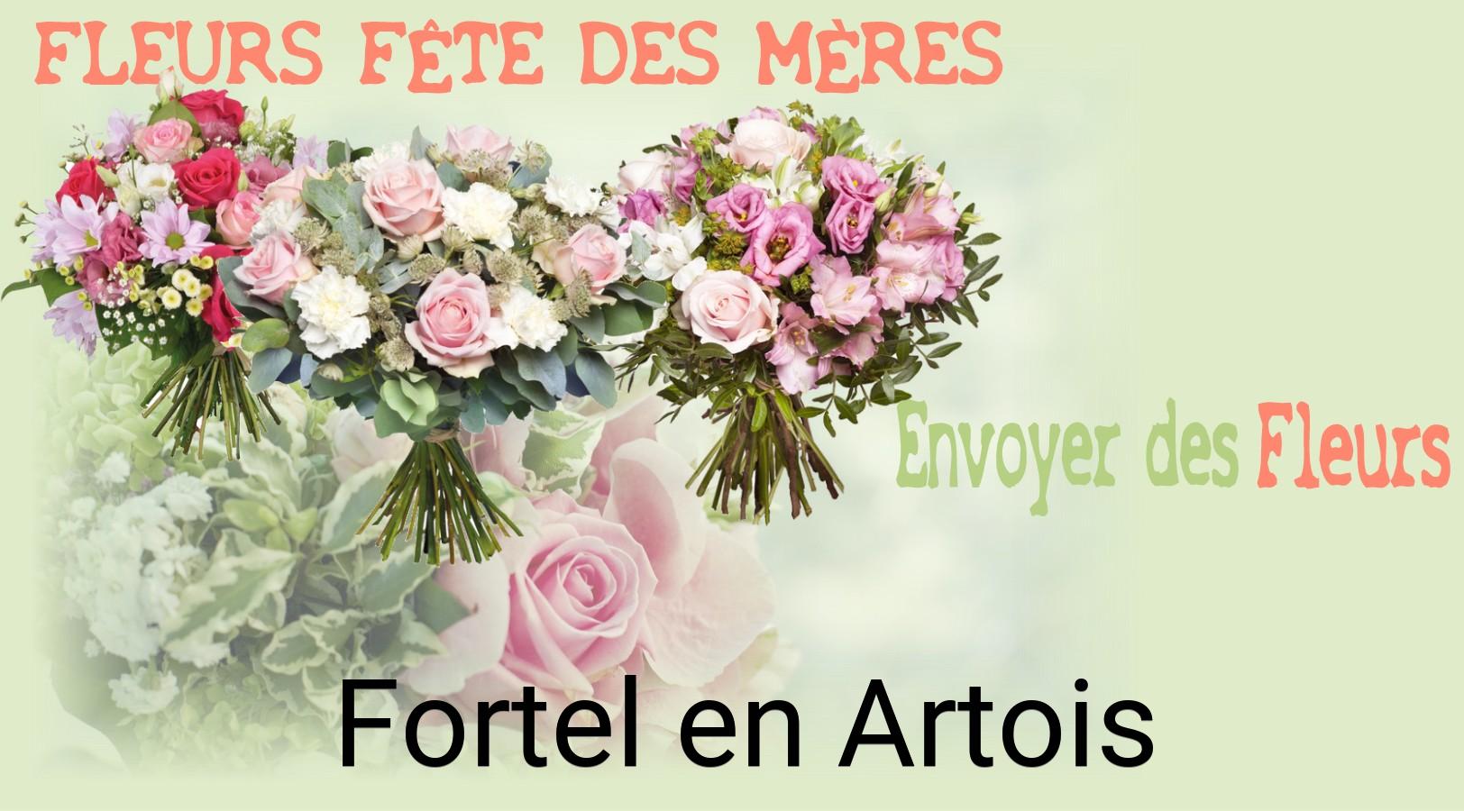 Bouquet de Fête des Mères livré à Fortel-en-Artois